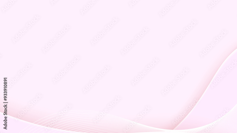 Abstract pink wave background design with smooth lines and soft gradient. Modern minimal vector illustration for template, wallpaper, or decoration. Abstract pink wave background design with smooth lines and soft gradient. Modern minimal vector illustration for template, wallpaper, or decoration.