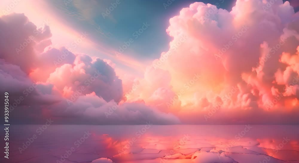 Illuminated Clouds A texture image of a soft dreamy gradient resembling a sky full of colorful clouds that are lit up from within 4k animation Illuminated Clouds A texture image of a soft dreamy gradient resembling a sky full of colorful clouds that are lit up from within 4k animation