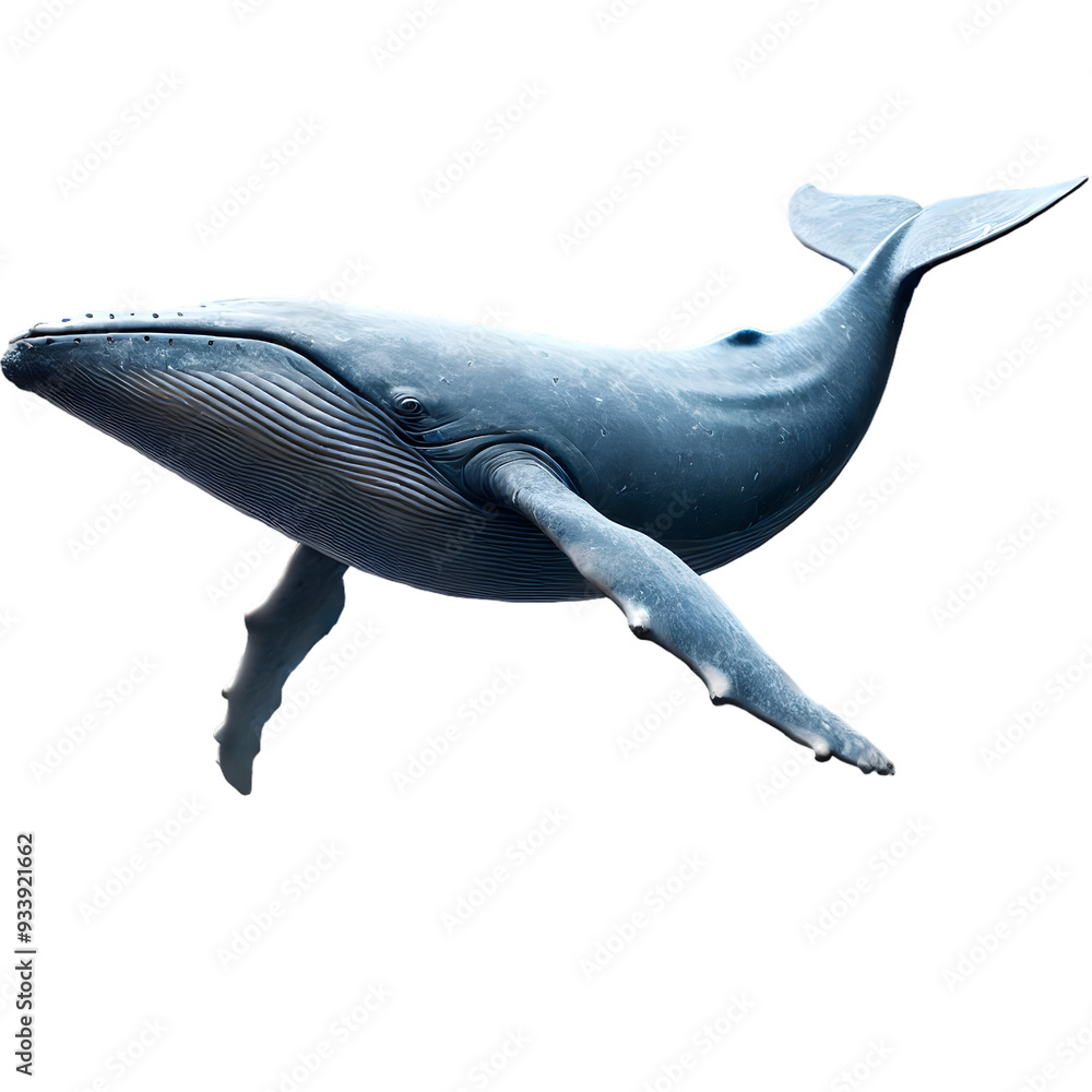 Fototapeta premium dolphin isolated on white background
