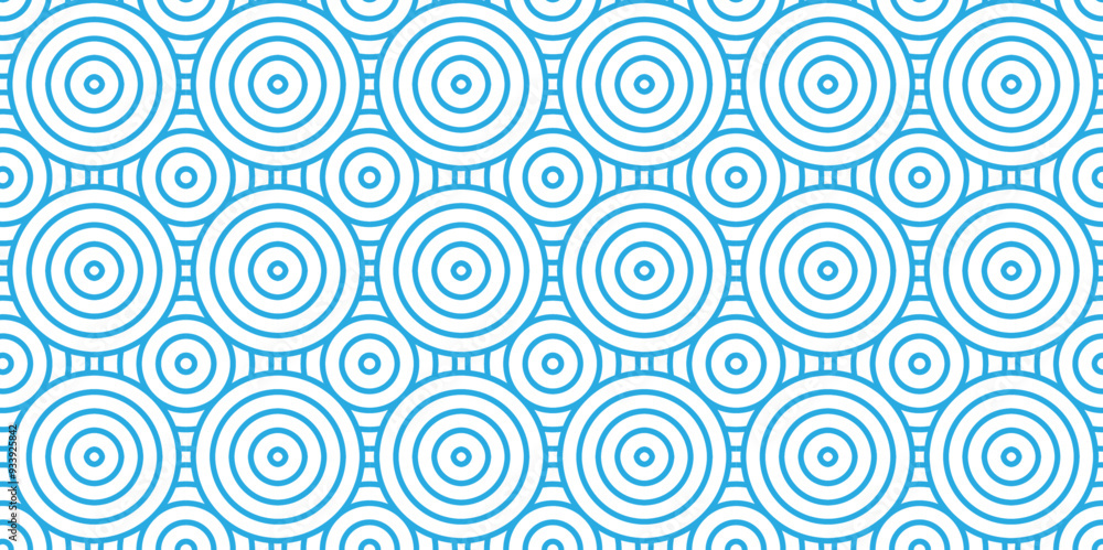 Abstract traditional geometric overlapping creative wave circle minimal lapping textile round vector texture. blue and white fabric element repeat swirl geometrical background. Abstract traditional geometric overlapping creative wave circle minimal lapping textile round vector texture. blue and white fabric element repeat swirl geometrical background.