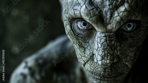 Mysterious Reptilian Humanoid Creature photo