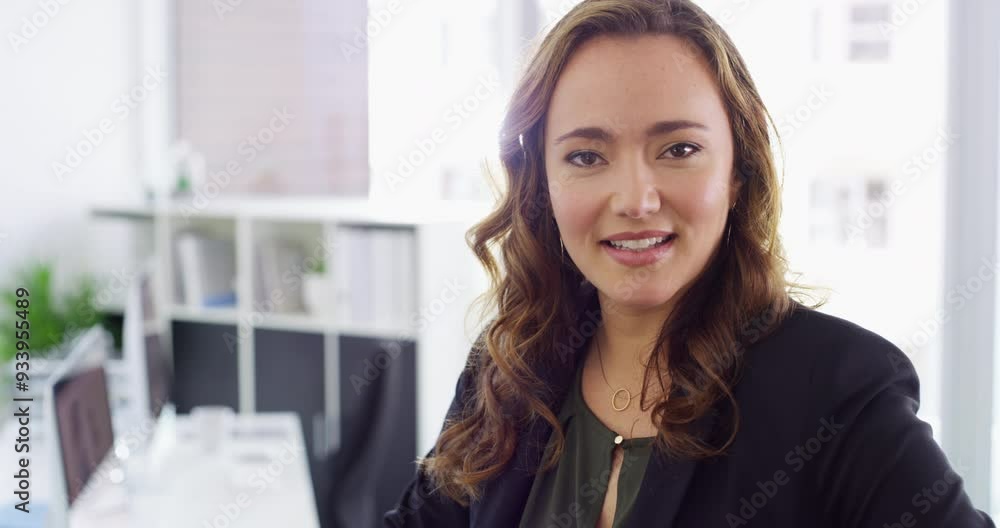 Face, confidence and business woman in company, office and corporate workplace for career or job. Portrait, happy professional consultant and young attorney, employee and lawyer smile in Australia Face, confidence and business woman in company, office and corporate workplace for career or job. Portrait, happy professional consultant and young attorney, employee and lawyer smile in Australia