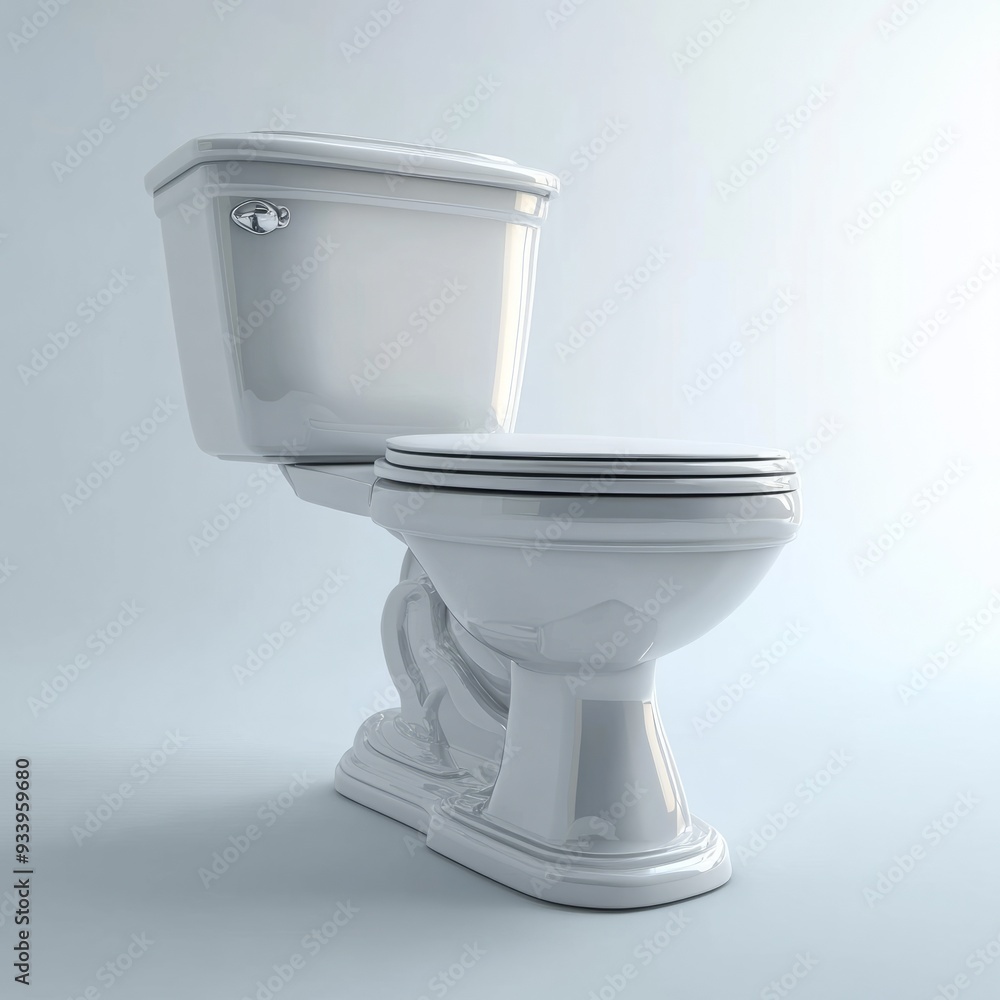 modern toilet commode in white background modern toilet commode in white background