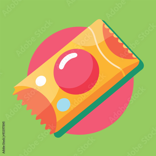 Chewing Gum Vector Design Illustration