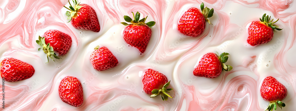 Surreal Strawberry Swirl Surreal Strawberry Swirl
