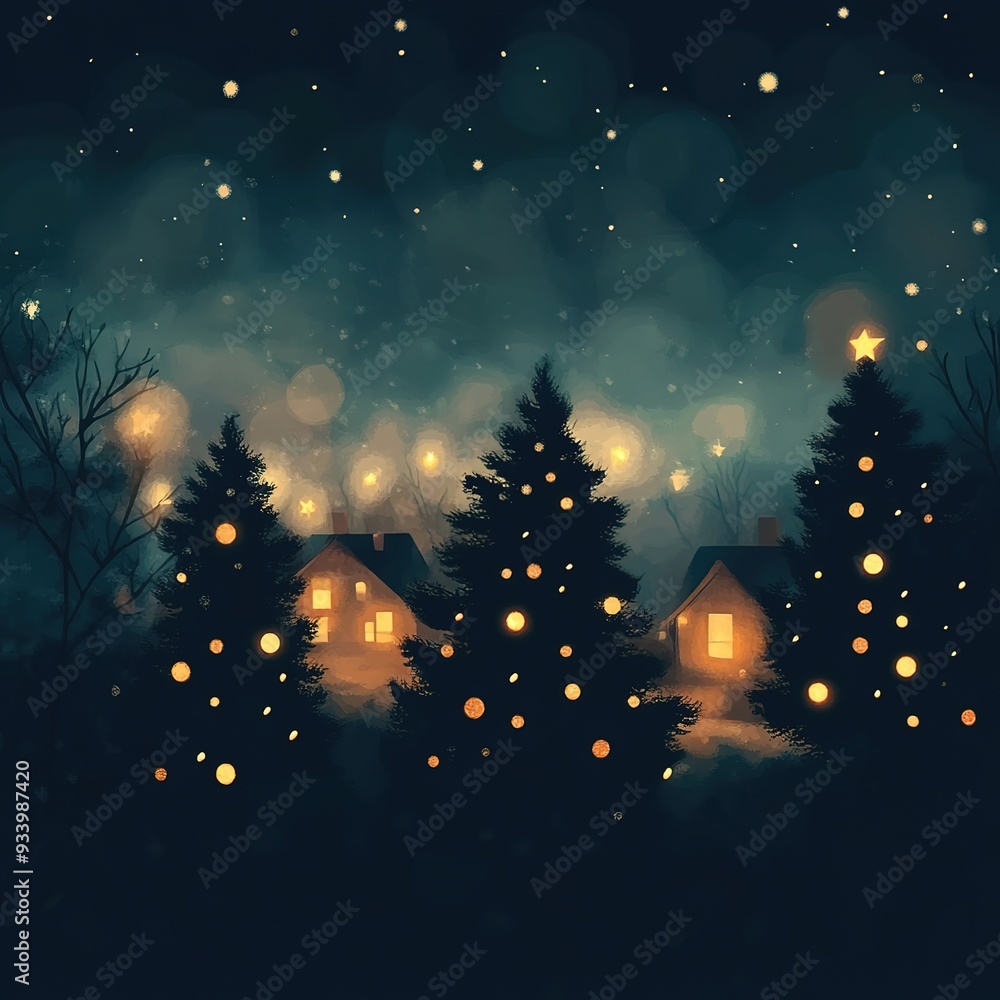 Fototapeta premium Merry christmas background