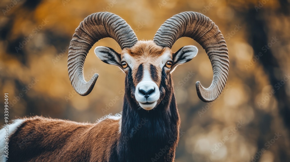 Majestic Mountain Goat Portrait Majestic Mountain Goat Portrait