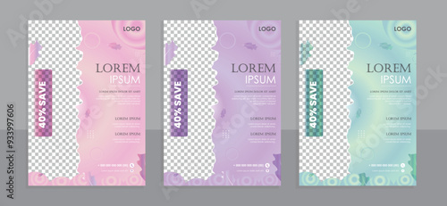 Food Flyer Template design, restaurant food flyer, fast food template vector illustration.	