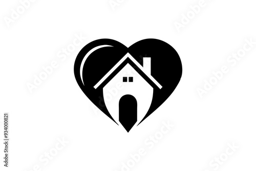 A minimalist Human Hearth Home Care logo design