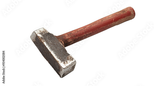 Hammer isolated on a transparent background photo