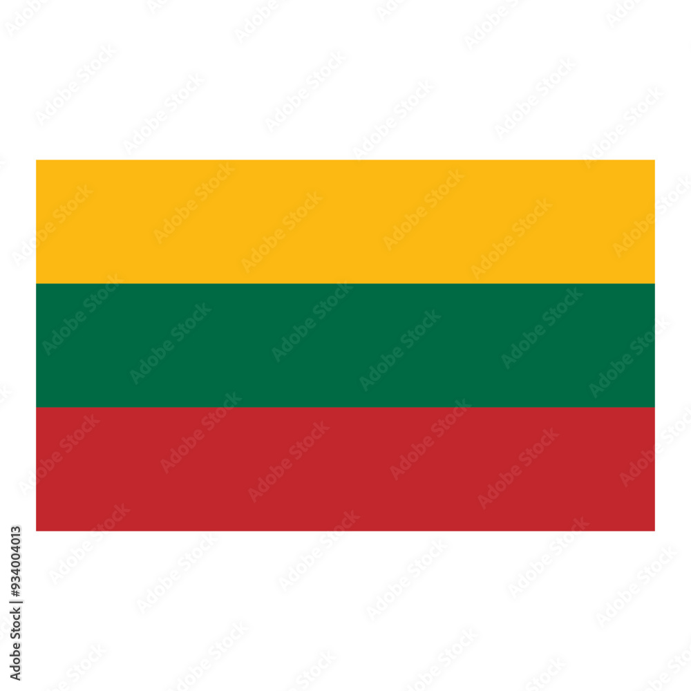 Flag of Lithuania, national symbol Flag of Lithuania, national symbol