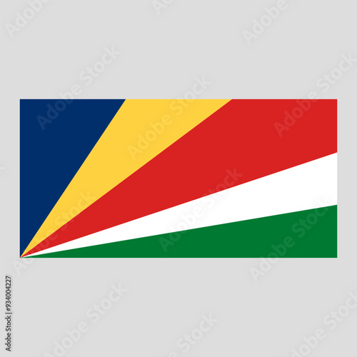 Free Download Flag of Seychelles, national symbol - GFXLoad