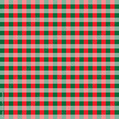 Plaid gingham pattern seamless check texture vector for a shirt, blanket, and other modern textiles fashion fabric design