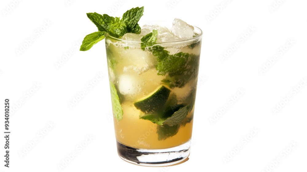 Mojito isolated on a transparent background Mojito isolated on a transparent background