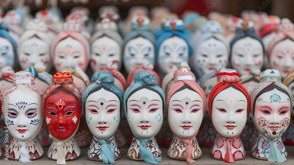 Chinese Peking Opera Faces Masks Chinese Peking Opera Faces Masks