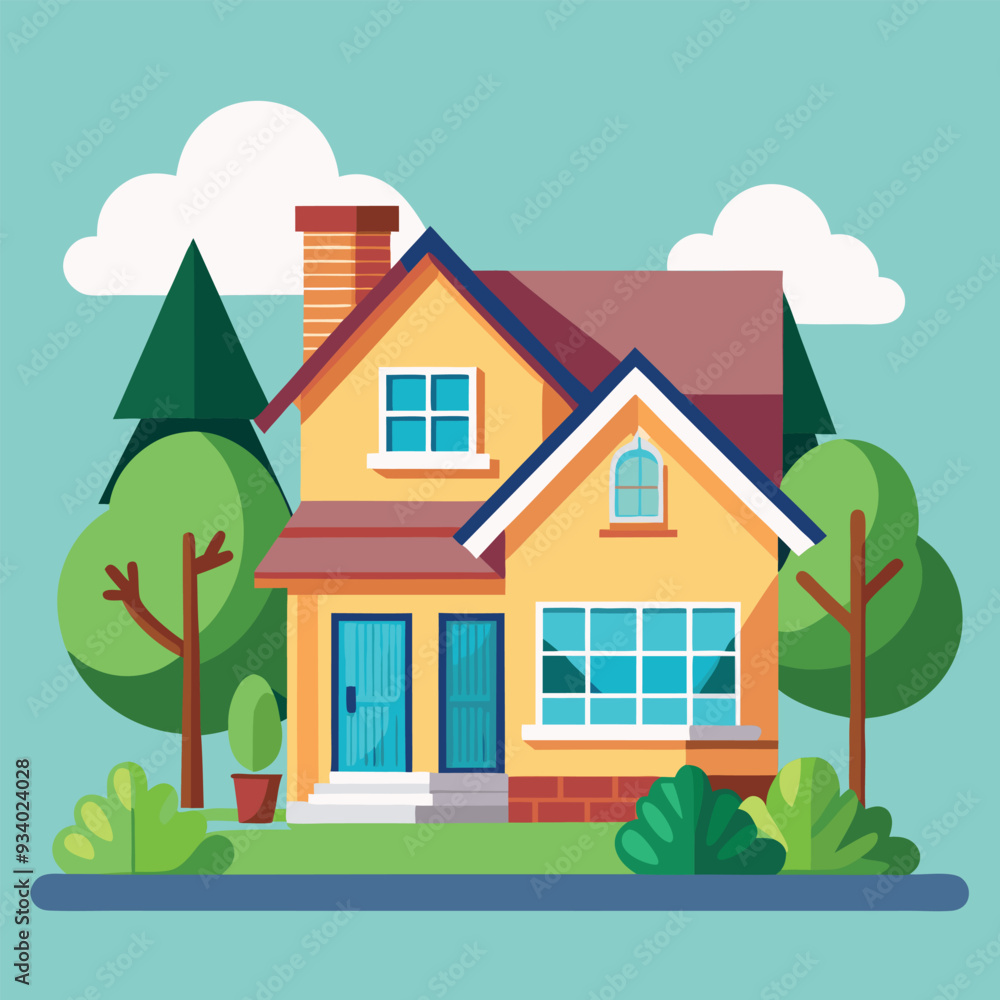House Vector Design Illustration House Vector Design Illustration