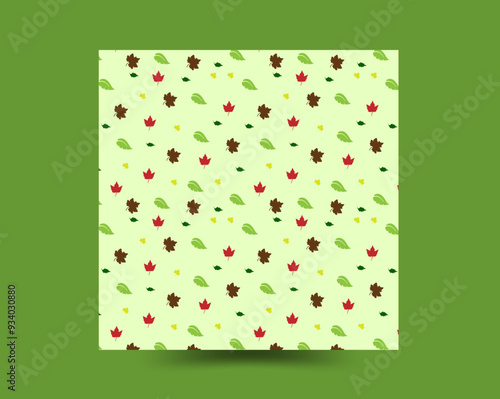 Stylish flower line pattern background
