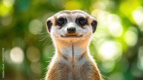 Wallpaper Mural Curious Meerkat Portrait Torontodigital.ca