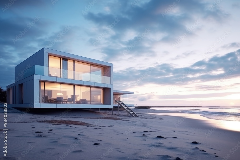 Modern Beach House with Stunning Ocean Views Modern Beach House with Stunning Ocean Views