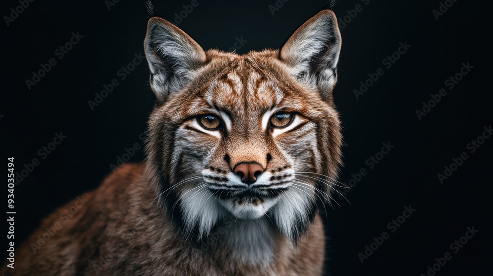 Close-up Portrait of a Lynx Close-up Portrait of a Lynx