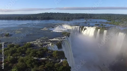 Iguaçu Falls in Foz do Iguaçu, Cataratas do Iguaçu photo