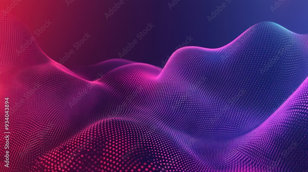 Abstract Digital Landscape Abstract Digital Landscape