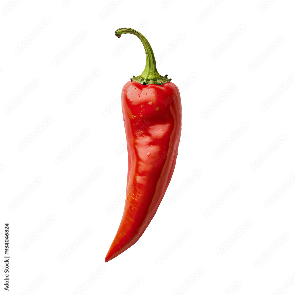 red paprika without background red paprika without background
