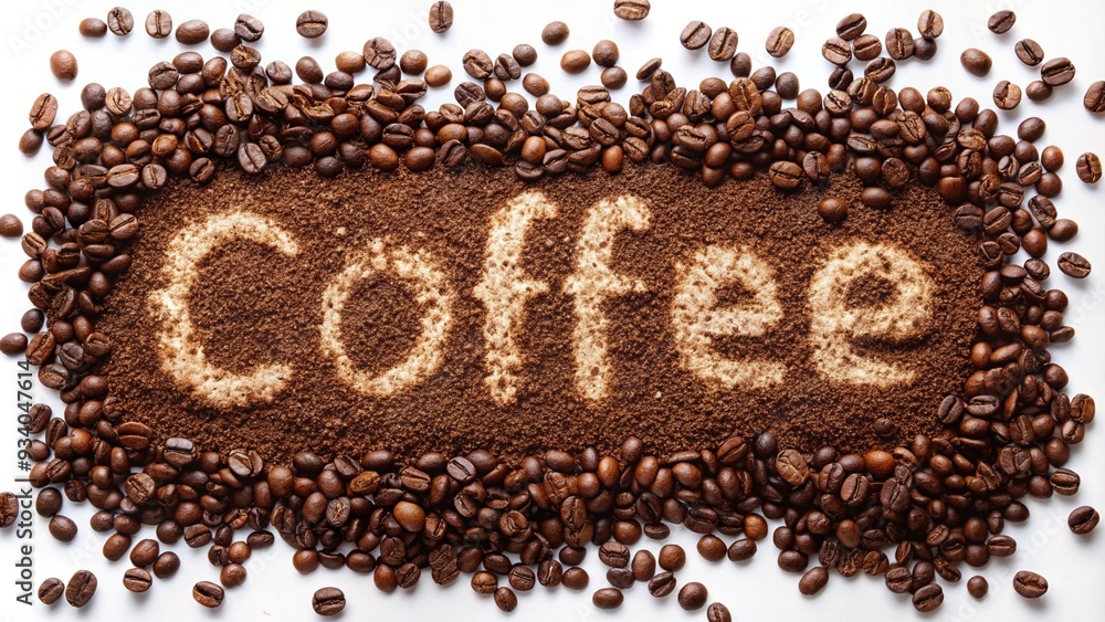 coffee-written-as-a-word-in-coffee-stains-with-cof coffee-written-as-a-word-in-coffee-stains-with-cof