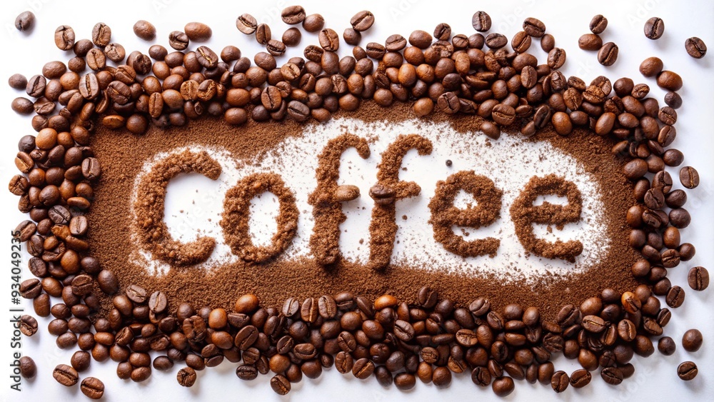 coffee-written-as-a-word-in-coffee-stains-with-cof coffee-written-as-a-word-in-coffee-stains-with-cof