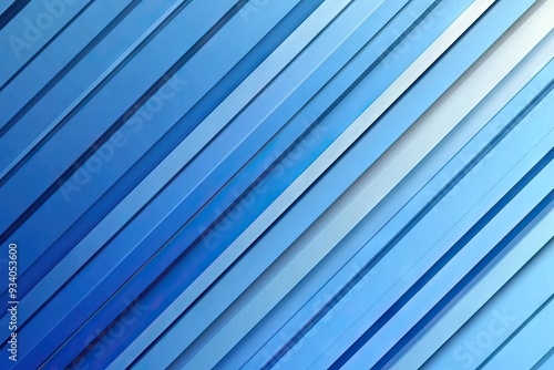 Blue Background with Diagonal Lines and Gradient Colors. AI generated illustration