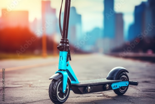 Thrilling stunt scooter tricks executed with precision at the bustling skatepark