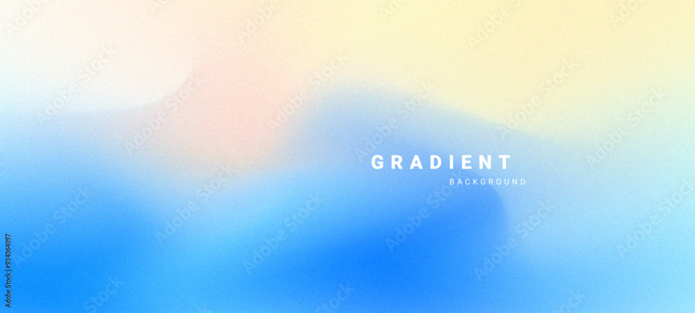 Fototapeta premium Blurred colored gradient background for presentation, banner,backdrop. Vector illustration. 