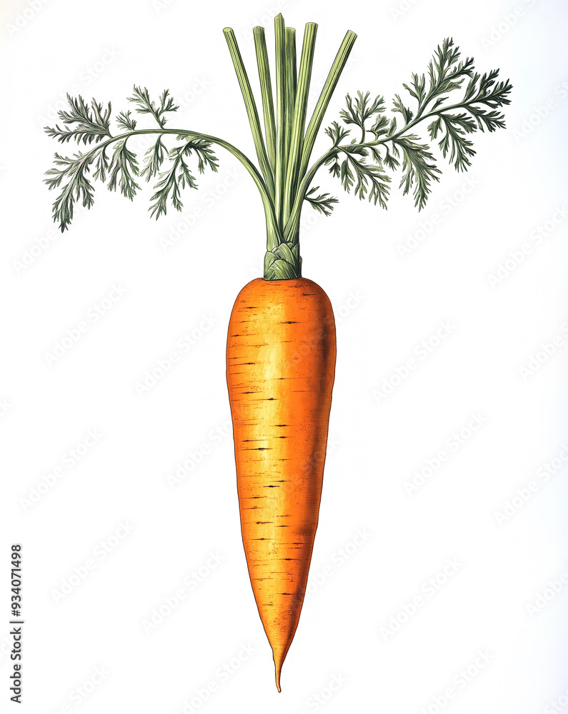 Carrot hand drawn. Healthy food carrot illustration. Organic fresh vegetarian food drawing. Classic botanic illustration, carrot classic old school style. Farm market product, menu. Illustration Carrot hand drawn. Healthy food carrot illustration. Organic fresh vegetarian food drawing. Classic botanic illustration, carrot classic old school style. Farm market product, menu. Illustration