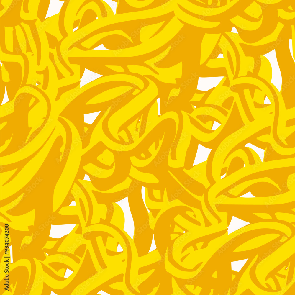 Seamless pattern with a simple abstract drawing. Vector illustration. Seamless pattern with a simple abstract drawing. Vector illustration.