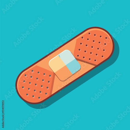 Medical Plaster Vector Illustration