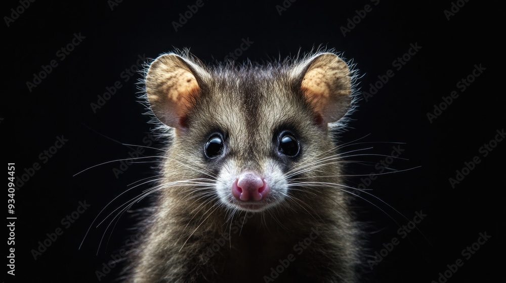 Close-up of a Cute Opossum Close-up of a Cute Opossum
