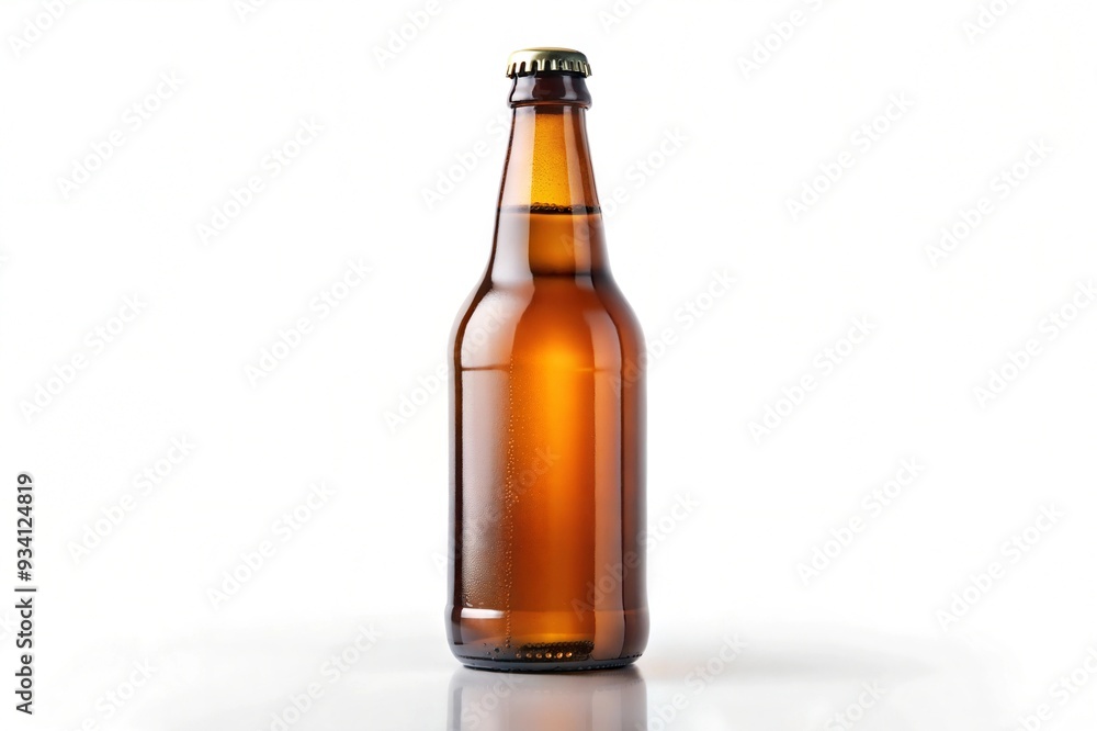 Generic beer bottle isolated on a white background
Generic beer bottle isolated on a white background