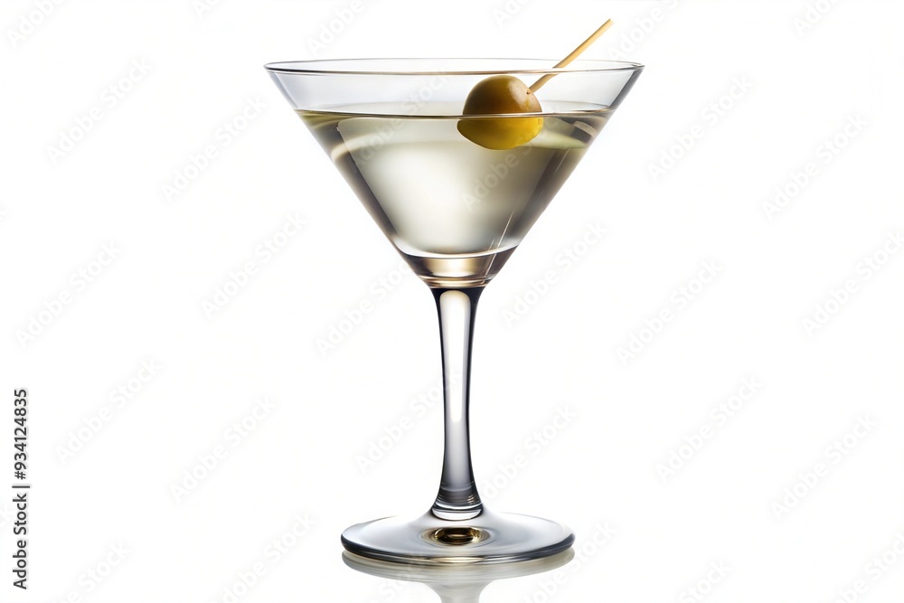Martini cocktail isolated on a white background
Martini cocktail isolated on a white background