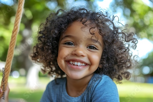 portrait of a smiling child