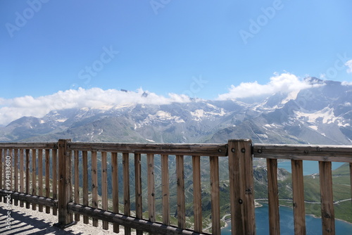 fence in the mountains