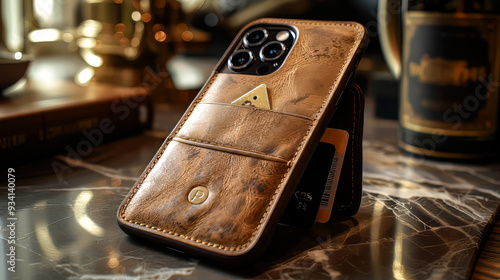 Mobile phone case with card slot. A phone case that doubles as a card holder, practical and functional.