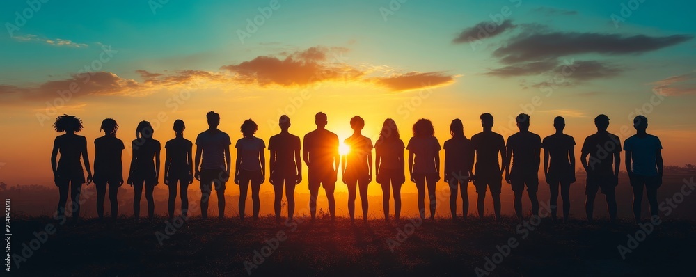 Group of people, Generative AI Group of people, Generative AI