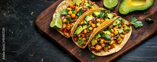 Chicken and Corn Tacos with...