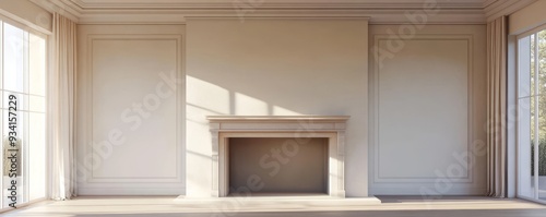 Classic Fireplace in Minima...