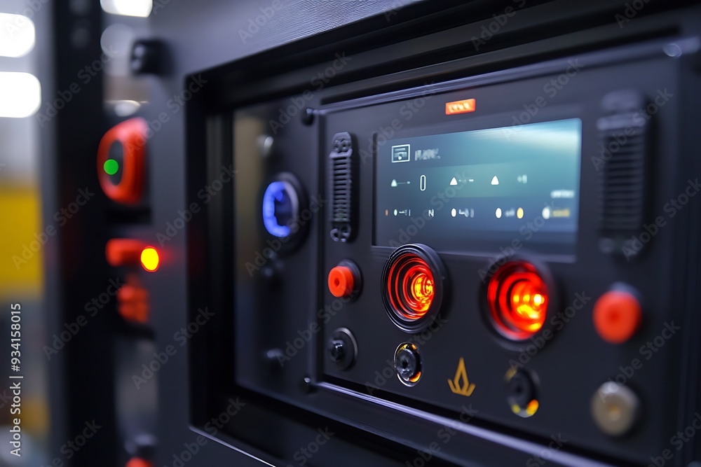 Obraz premium 3d control panel