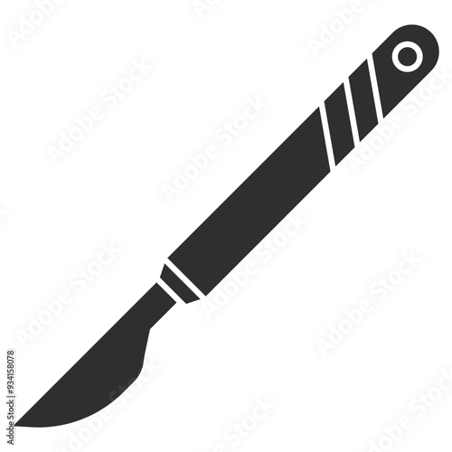 Surgery Icon Design. Representing Surgery. Operative Procedures. Surgical Treatment. Surgeon. Vector icon.