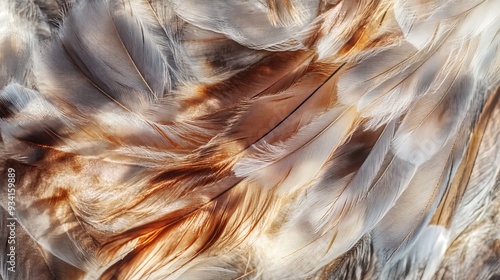 Feathery Abstract Close-Up ...