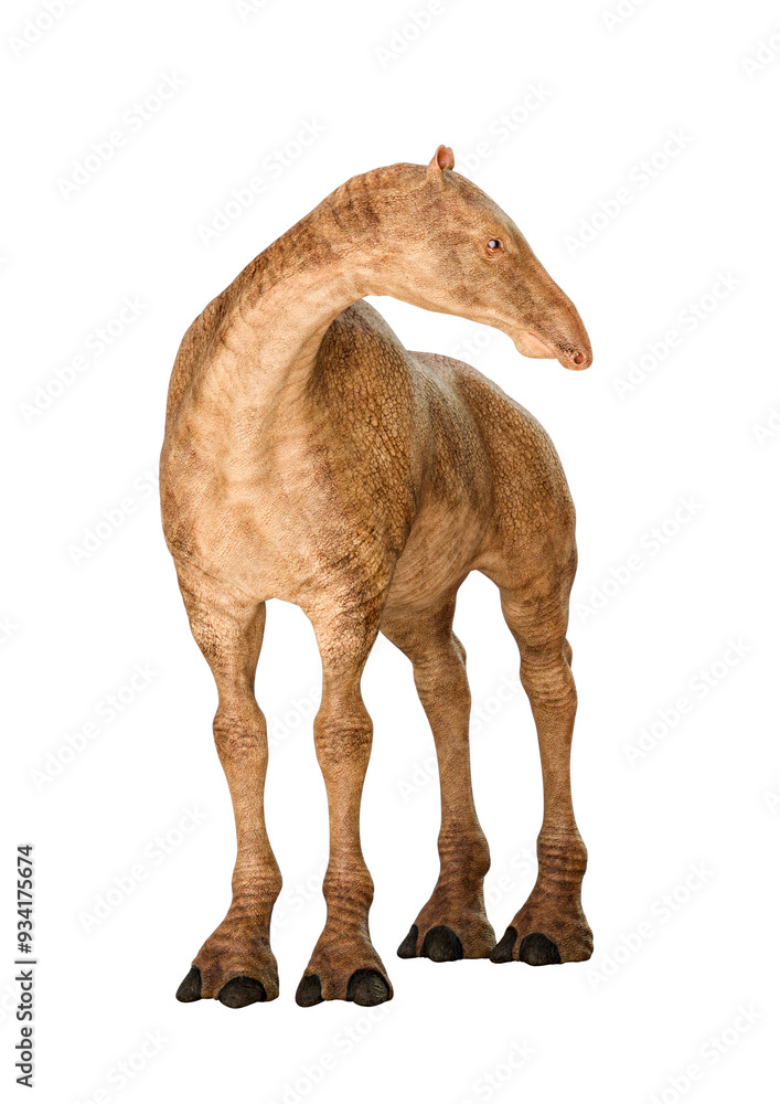 Fototapeta premium alien horse on white background