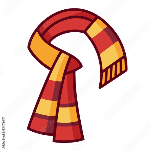 Scarf Vector Illustration