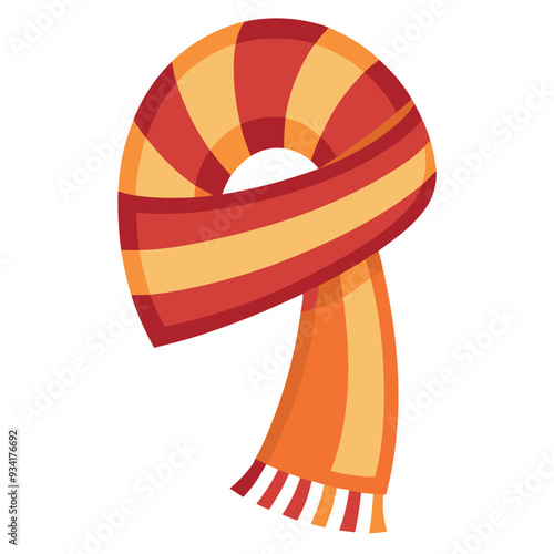 Scarf Vector Illustration